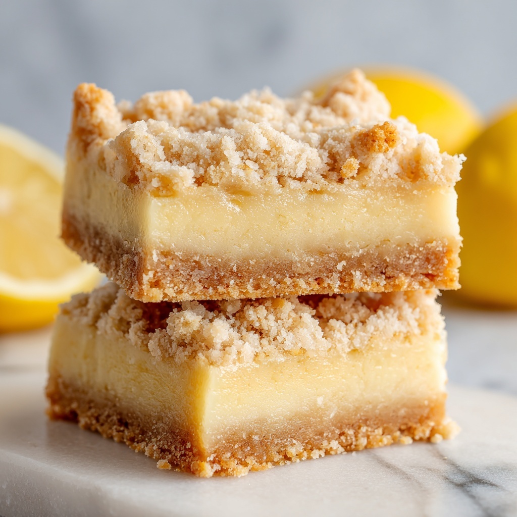 Homemade Lemon Crumb Bars Recipe - Recipe Image