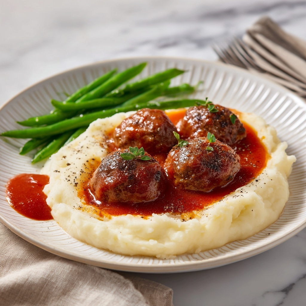 Homemade BBQ Meatballs Recipe - Recipe Image