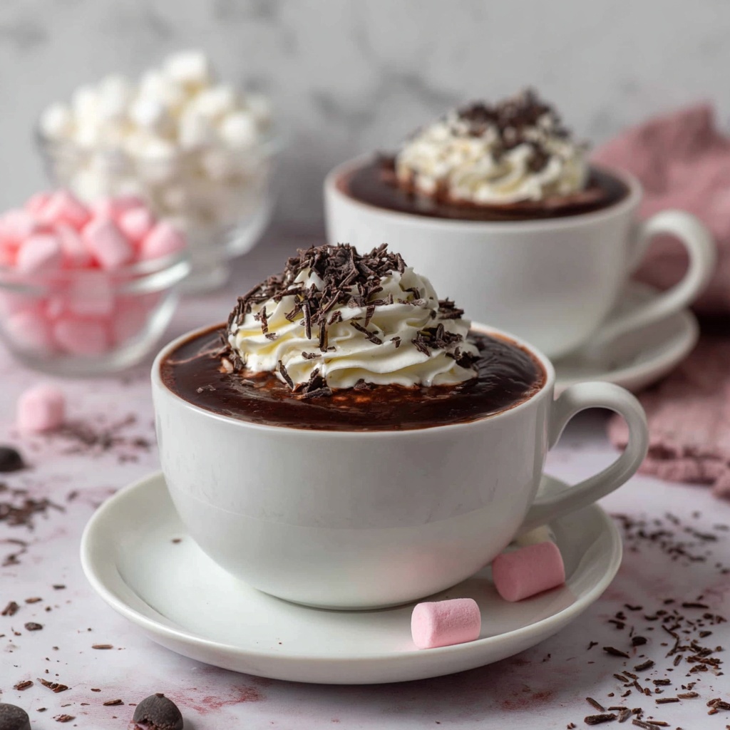 Rich Homemade Hot Chocolate Recipe - Recipe Image